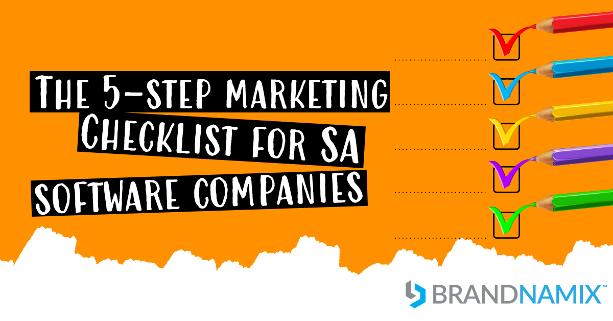 Featured image for “The 5-step marketing checklist for South African Software companies ”