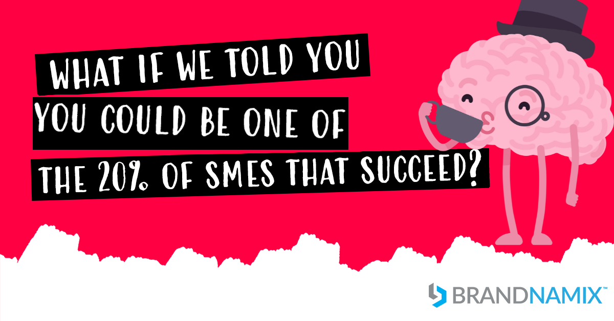 Featured image for “Join the 20% of small businesses that actually succeed ”